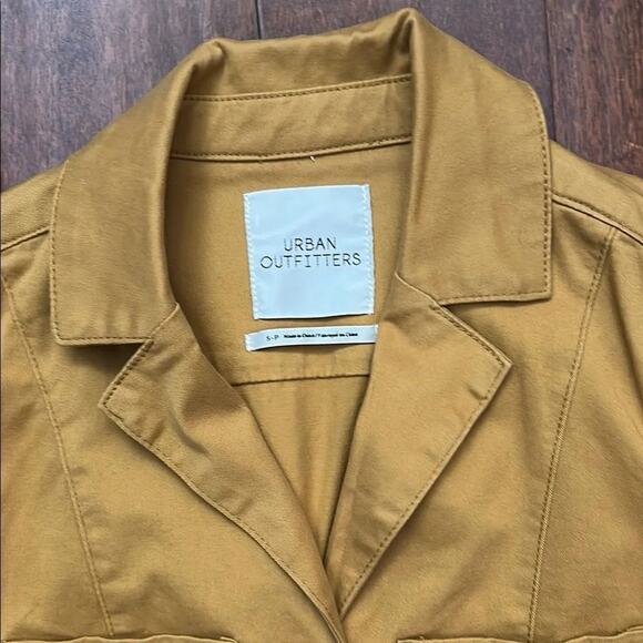 Urban Outfitters Belted Button-Front Safari Jacket, Size Small - Picture 6 of 15
